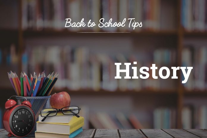 Blog Graphic_Back to School Tips_History